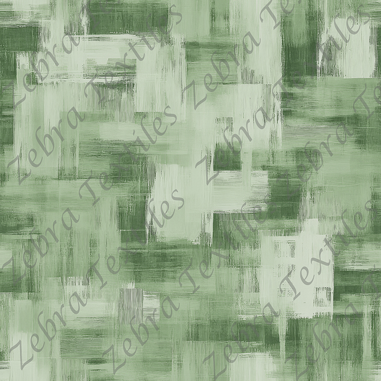 Plaid aquarelle vert