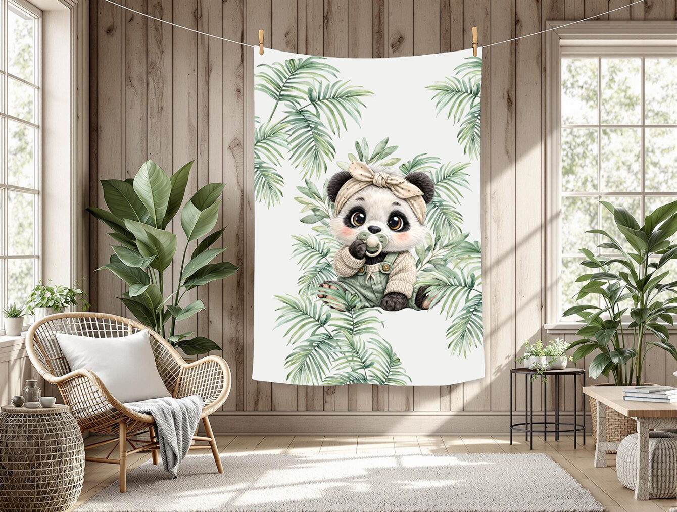 Panda suce fond taupe