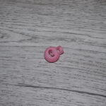 Arrêt de cordon à ressort rose bonbon