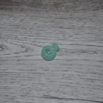 Arrêt de cordon à ressort turquoise pâle
