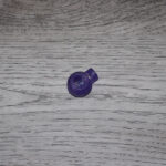Arrêt de cordon à ressort mauve violet